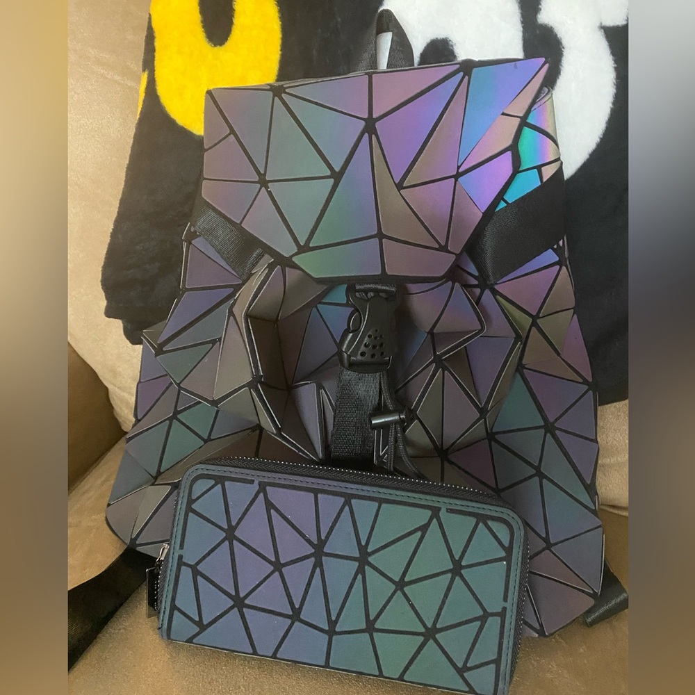 Backpack/bag/purse with matching wallet